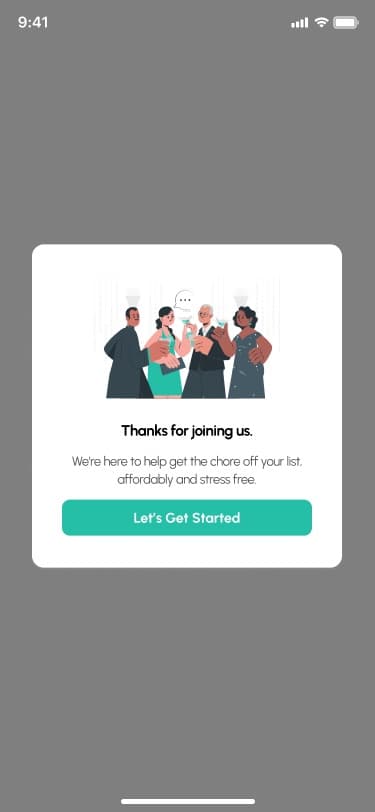 Djossi onboarding confirmation: thanks for joining